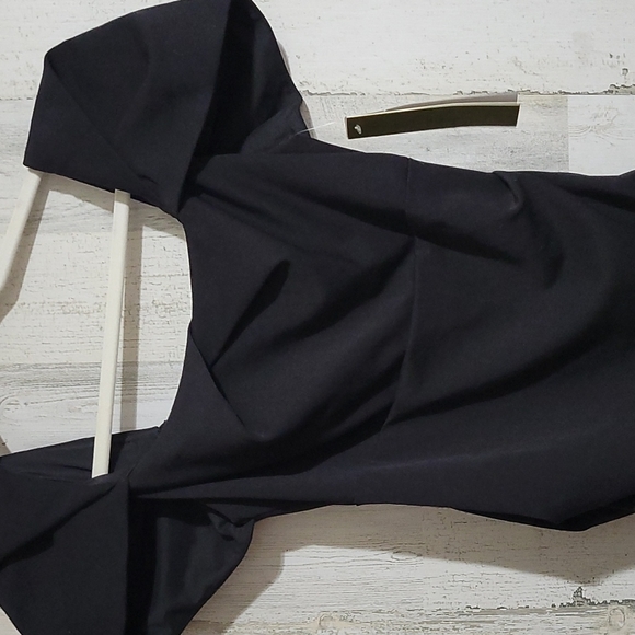 NICOLE MILLER 1990's RUCHED COCKTAIL DRESS - Picture 6 of 13